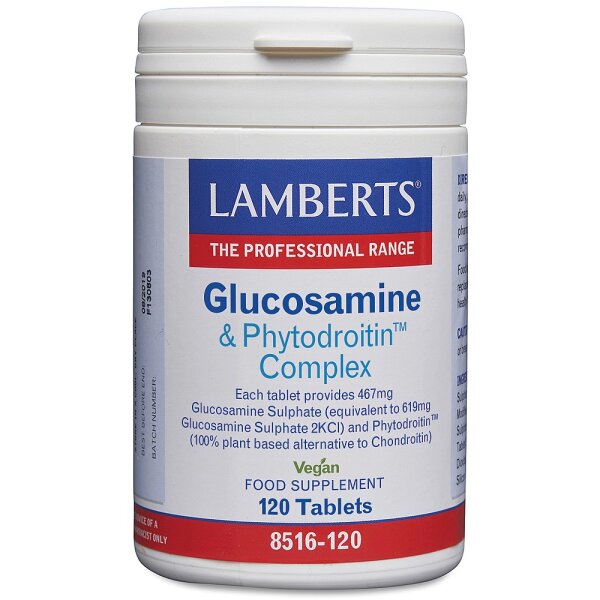 Lamberts Glucosamine & Phytodroitin™ Complex 120 Tabletten (vegan)