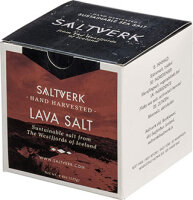 Biova Gourmetsalz Hawaii Salz rot Alea Red 1-2mm Dekorsalz 150g Faltschachtel