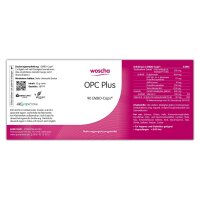woscha OPC Plus 90 Embo-Caps (54g) (vegan)