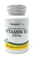 Natures Plus Vitamin B-2 (Riboflavin) 250mg 60 Tabletten...