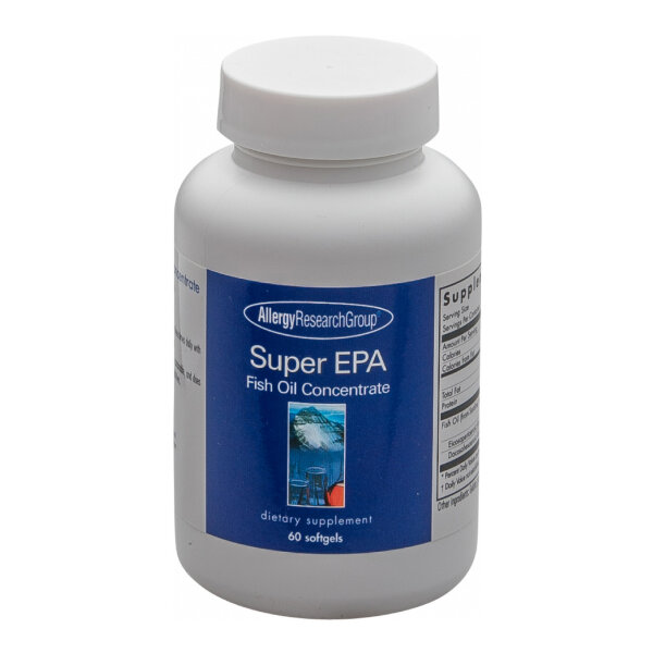 Allergy Research Group Super EPA Fish Oil Concentrate 1200 60 Softgels (105,5g)