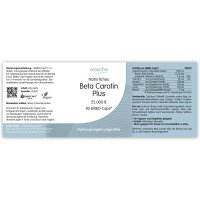 woscha natürliches Beta Carotin Plus 25.000 IE 90...