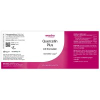 woscha Quercetin Plus 120 Embo-Caps (51g)(vegan)