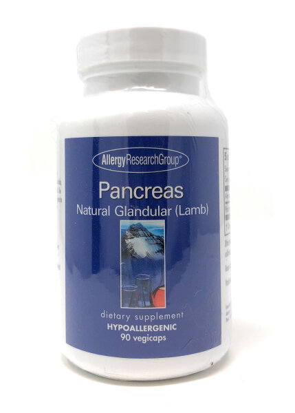 Allergy Research Group Pancreas Natural Glandular Lamb (Lamm) 90 veg. Kapseln