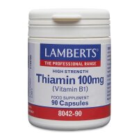 Lamberts Thiamin 100mg (Vitamin B1) 90 veg. Kapseln LB