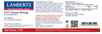 Lamberts GTF Chromium 200mcg [Chrom] 100 Tabletten