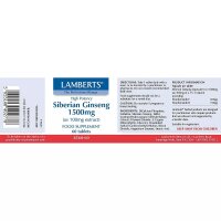 Lamberts Healthcare Ltd. Siberian Ginseng 1500mg...
