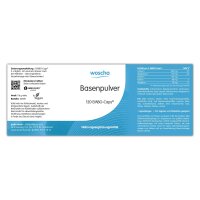 woscha Basenpulver 120 Embo-Caps® (116g) (vegan)
