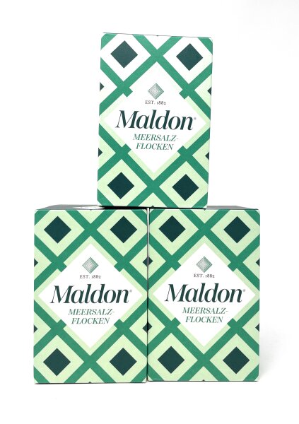 Maldon Sea Salt Flakes Meersalzflocken 3x250g = 750g