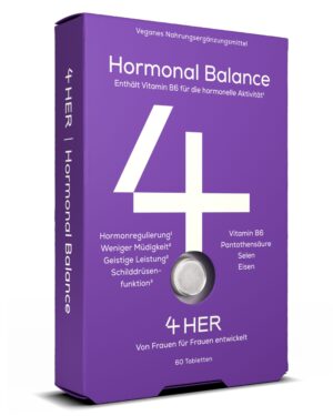 4HER Hormonal Balance - Hormon Balance Frauen - mit Vitamin B6