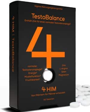 4HIM TestoBalance - Energie und Muskelfunktion - Mit Zink