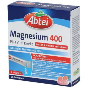 Abtei Magnesium 400 Plus Vital Direkt