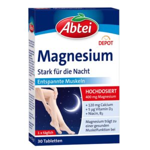 Abtei Magnesium 400 Stark für die Nacht
