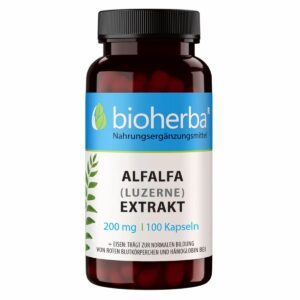 Bioherba Alfalfa (Luzerne) Extrakt Kapseln
