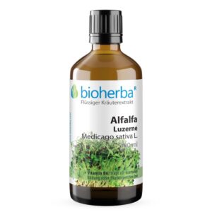 Bioherba Alfalfa Luzerne Medicago sativa L. Tropfen Tinktur