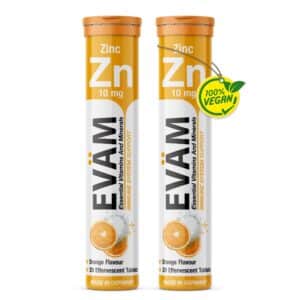 EVÄM Zink Brausetabletten - 2er Pack
