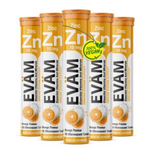 EVÄM Zink  Brausetabletten - 5er Pack