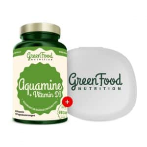 GreenFood Nutrition Aquamin + Vitamin D3 +  KAPSELBEHÄLTER