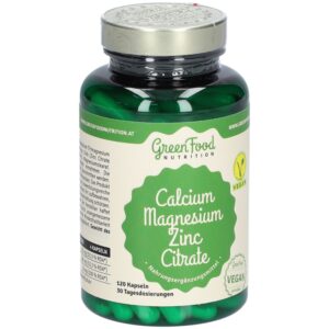 GreenFood Nutrition Calcium Magnesium Zink Citrate