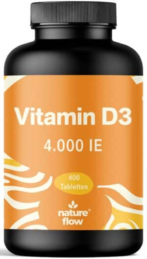 Nature Flow Vitamin D3 Tabletten 4000 IE