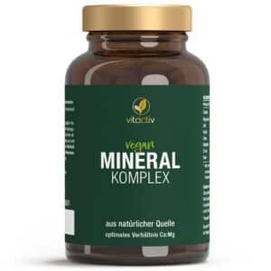 Vitactiv - Mineral Complex Vegan - mit Zink für den Säure-Basen-Stoffwechsel