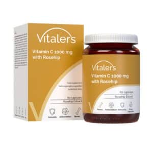 Vitaler's Vitamin C mit Hagebutte 1000 mg