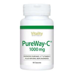 Vitality Nutritionals  PureWay Vitamin C 1000 mg 60 Capsules