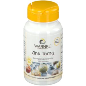 WARNKE Zink 15 mg