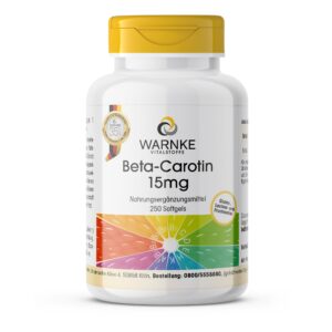 Warnke Vitalstoffe | Beta-Carotin 15mg