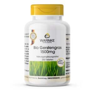 Warnke Vitalstoffe | Bio Gerstengras 1500mg