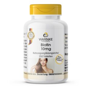 Warnke Vitalstoffe | Biotin 10mg
