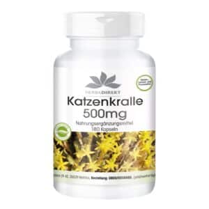 Warnke Vitalstoffe | Gélules de griffe de chat 500 mg
