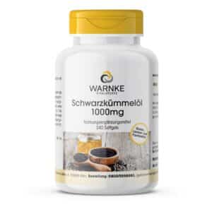 Warnke Vitalstoffe | Schwarzkümmelöl 1000mg
