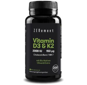 Zenement Vitamin D3 + K2 Kapseln