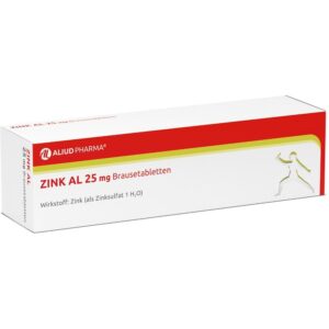 Zink AL 25 mg Brausetabletten bei Zinkmangelzuständen