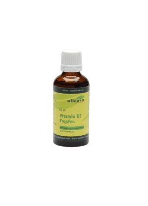 allcura Vitamin D3 Tropfen 100 iE