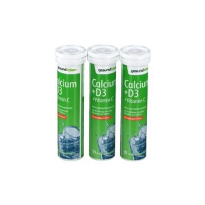 gesundleben Calcium + D3 + Vitamin C mit Orangengeschmack